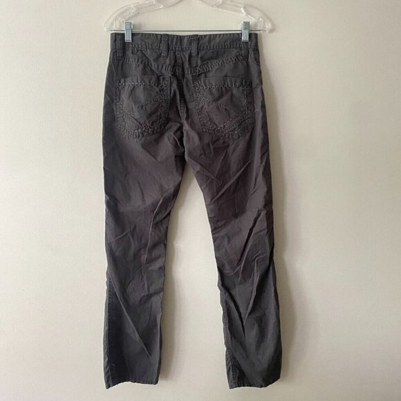 BKE Denim Aiden Chino Pants Size 29 - 29x32 (31x31) Mid Rise Straight Leg Buckle - Picture 2 of 16